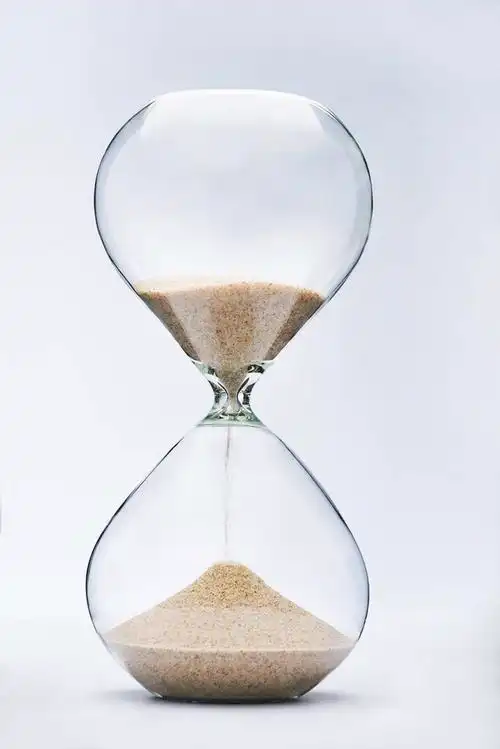 沙漏时间计时器高清图片