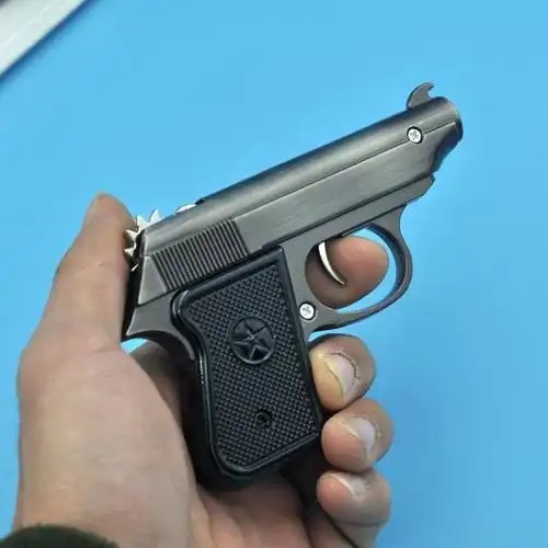 合金皮筋枪金龙绝地金属连发打皮筋珍藏 皮筋抢-黑色沙漠鹰