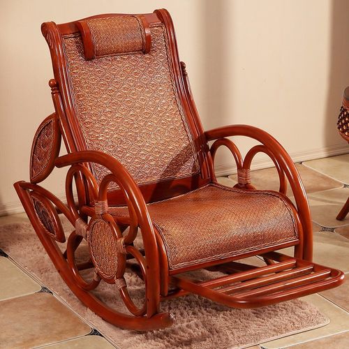 藤工匠手工编织加粗藤椅