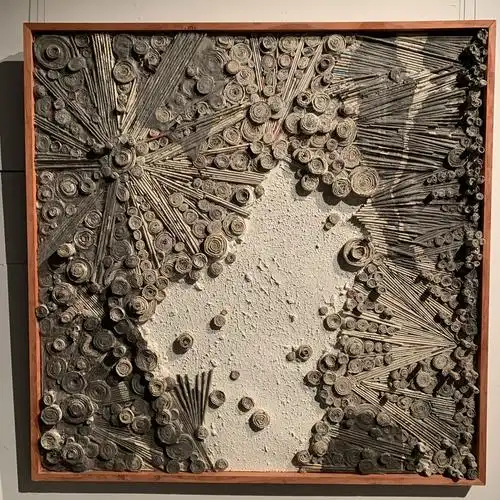 第十三届全国美展综合材料绘画6