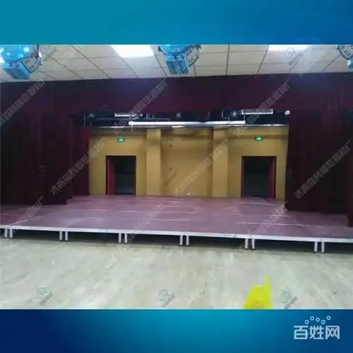 铝合金小舞台婚庆小舞台室内舞台腿可拆卸固定高度济南