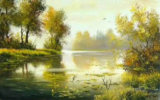 宁静的波兰乡村风景,令人向往,太美了!