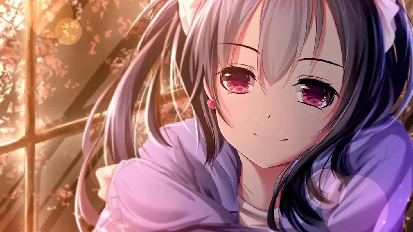 萌系动漫美女桌面壁纸