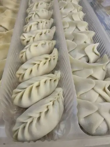 这是老鼠饺,这款饺子妈妈教了我一次,我就学会了,嘻嘻