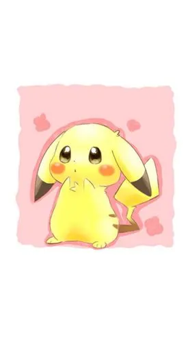 皮卡丘 可爱 萌 插画 手绘 简约 头像 个性 锁屏 【微博:分享iphone