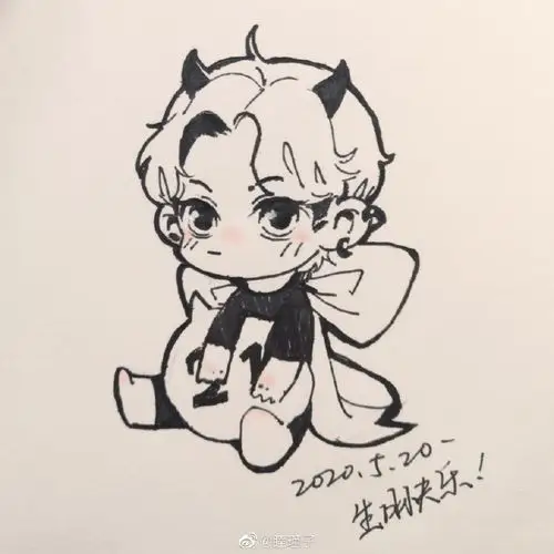 小鬼王琳凯[超话]##小鬼王琳凯0520生日快. 来自睦瑾子 - 微博