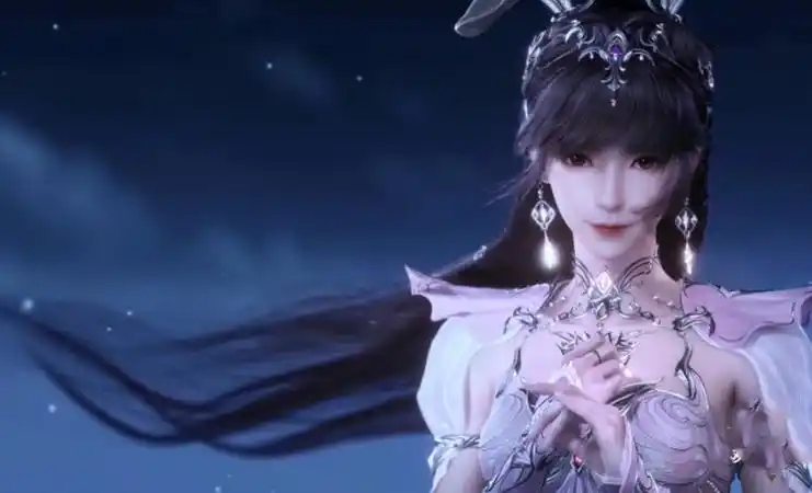 小舞成神模样变陌生月下背影如此迷人少女已成为妇女