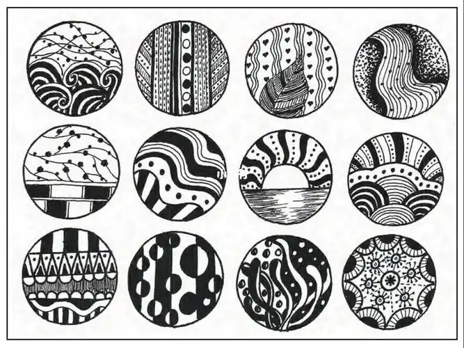 线描画素材来咯