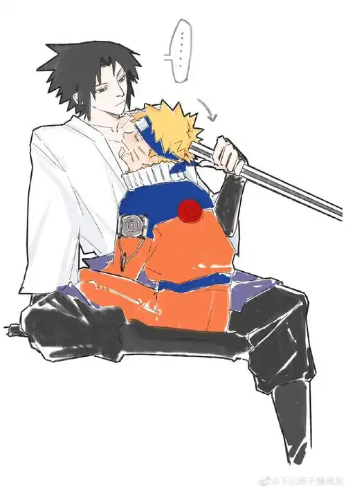 佐鸣 #火影忍者 #鸣人 #佐助 喜欢亲亲和拥抱! - 抖音