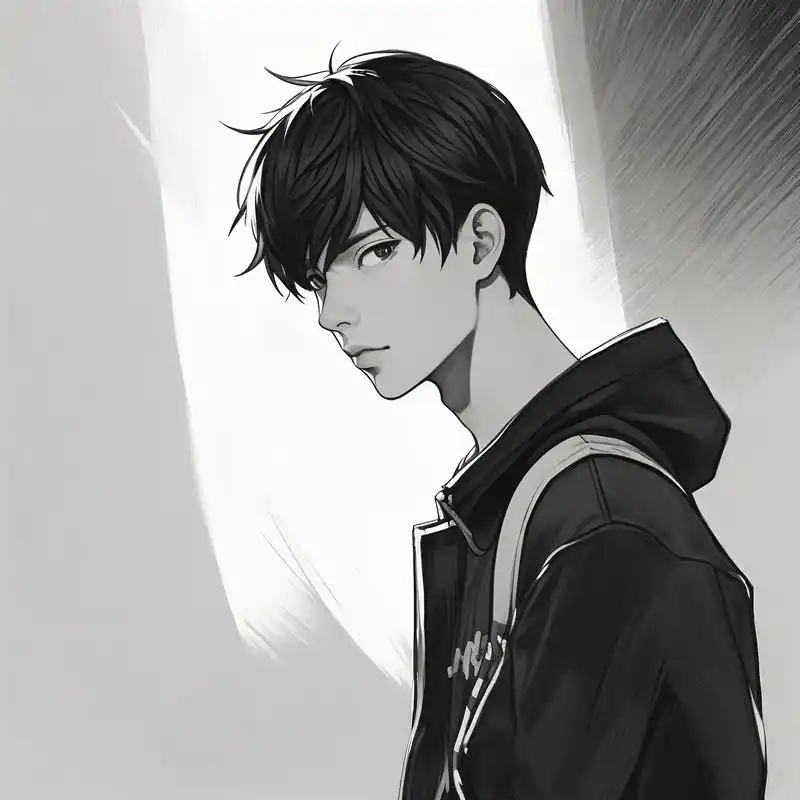 谁人不爱简单干净大方的男生头像05