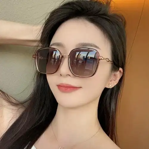 近视墨镜女士2024新款太阳眼镜偏光防紫外线高级感大脸显瘦带度数