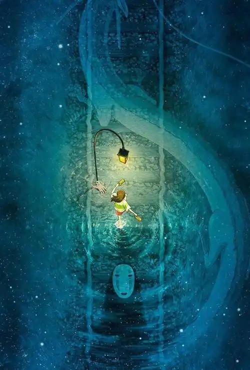 一组治愈系动漫风壁纸