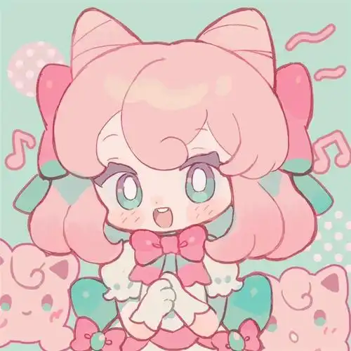 萌女生头像小清新可爱卡通_女生动漫头像_头像屋