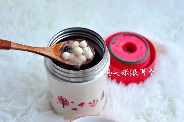 圣诞快乐 糖水之甜 | 鸡头米银耳羹