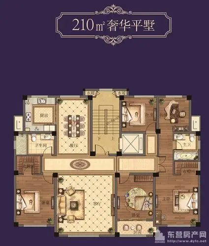 中润东宸壹号院户型图_东营房产网