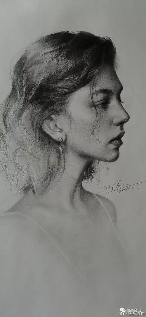 新手怎么画人物素描人像素描入门基础画步骤