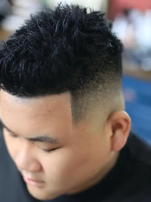 男生短发造型男式美式理发美式渐变
