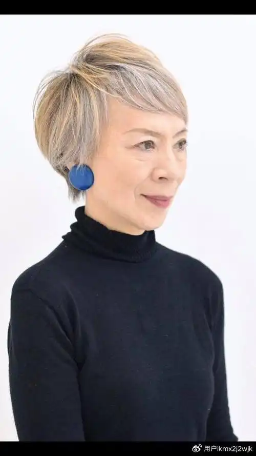 60到90岁的姐妹们,发型这样剪,哪怕你头发花白也特别美|发型|短发
