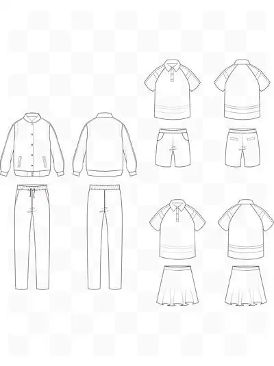 校服设计 i>款 /i> i>式 /i> i>图 /i>模板