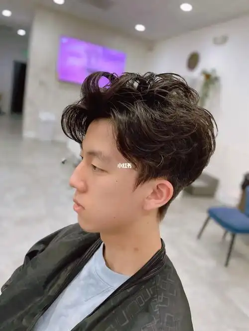 韩式三七分纹理烫77服帖烫安全下车