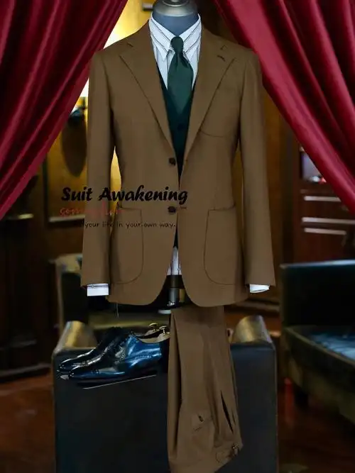 可日常休闲 也可婚礼的一款 是男士衣柜必备的一款西装#沈阳西服定制