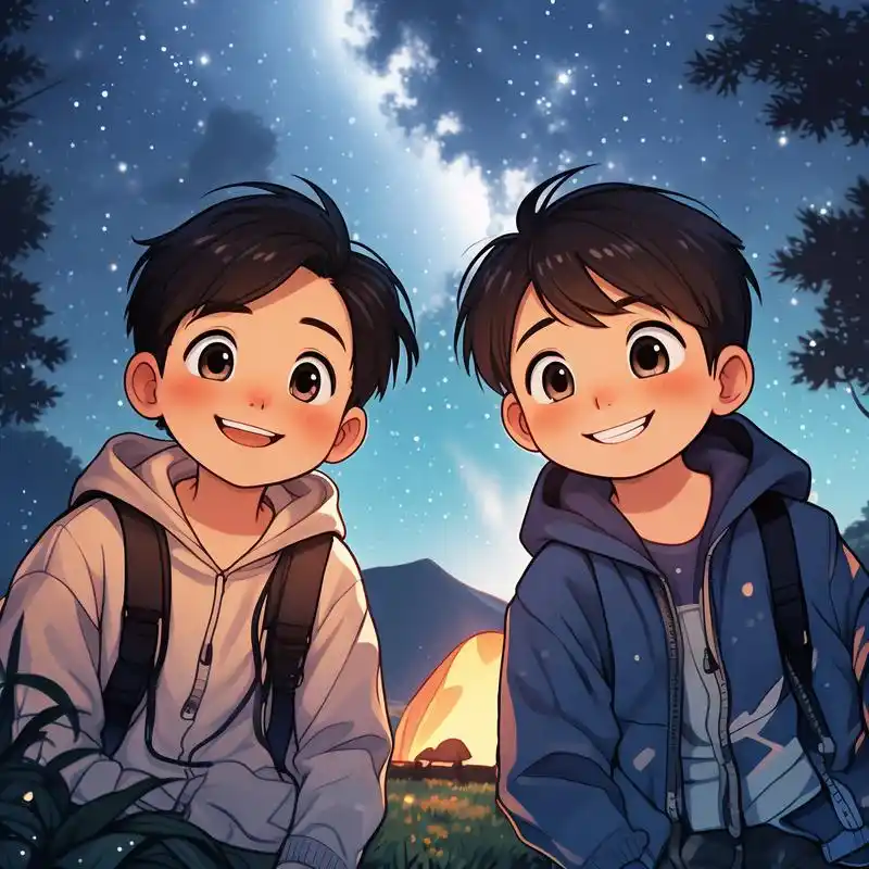 92 两个男孩微信头像精选 亲们,这次带来一组两个男孩的微信头像