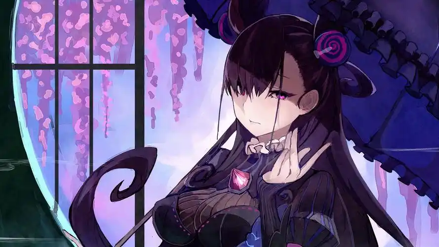 唯美动人动漫美女桌面壁纸