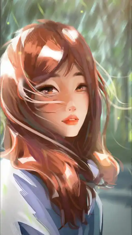 生僻字 美女翻唱动态壁纸_高清竖屏视频下载-火萤壁纸