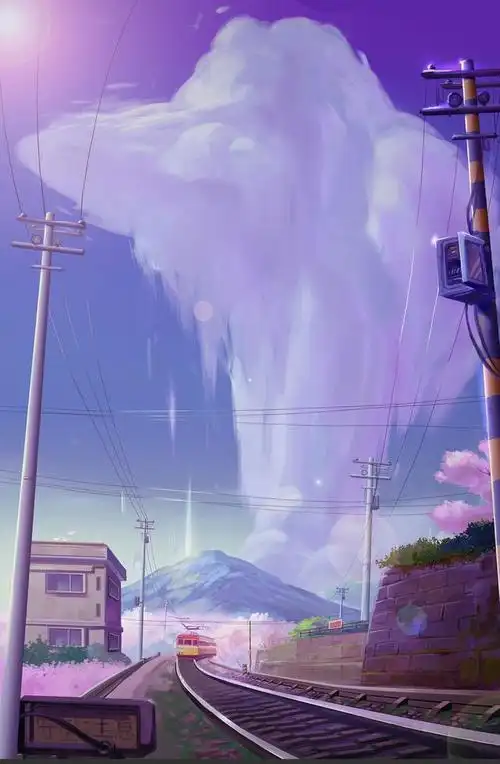 火星时代教育-游戏原画场景-二次元气氛图步骤