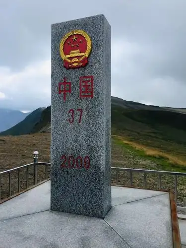长白山西坡景区天池.