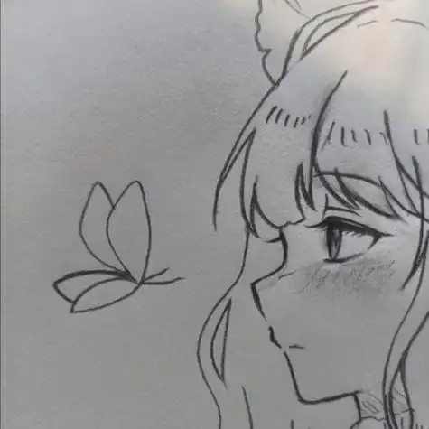 马尾辫简笔画 马尾辫简笔画女孩