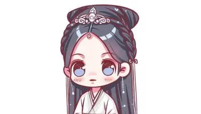 鞠婧祎动漫古风