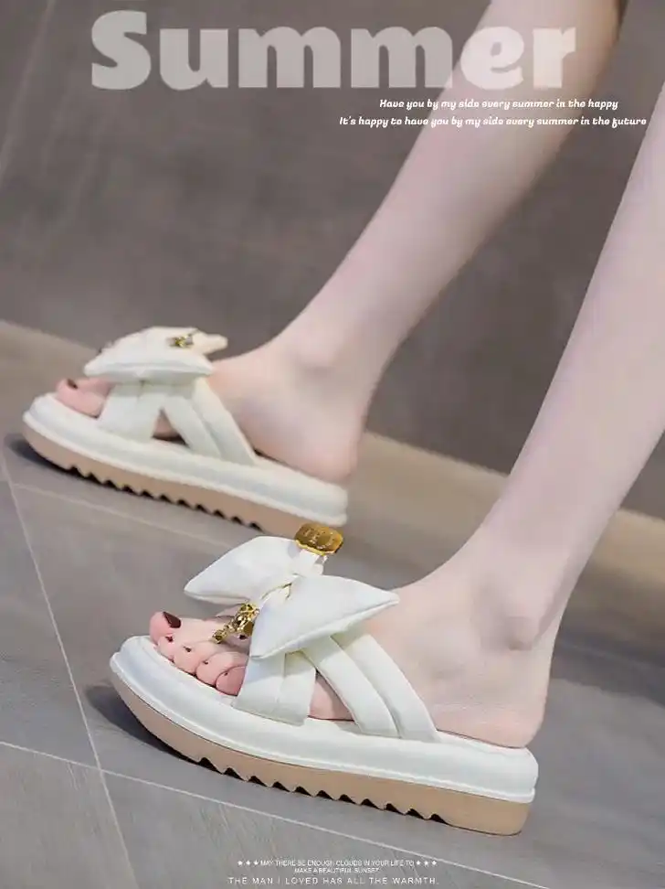 网红凉拖女夏季2022新款爆款厚底