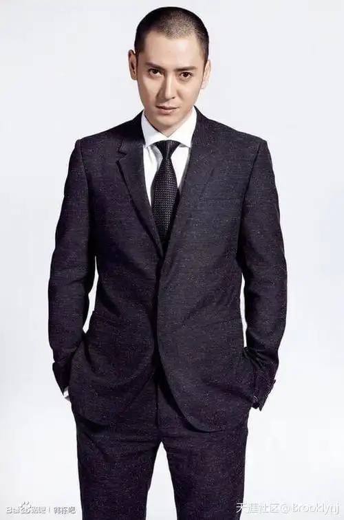 朱亚文很阳刚 很自然张涵予 纯爷们张彬彬微微里头的寸头发型帅气
