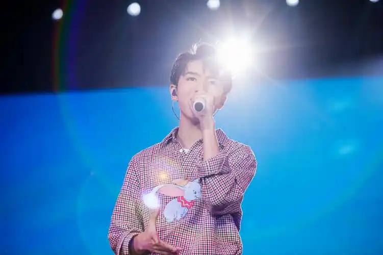 tfboys王俊凯19岁生日会帅气舞台照图片