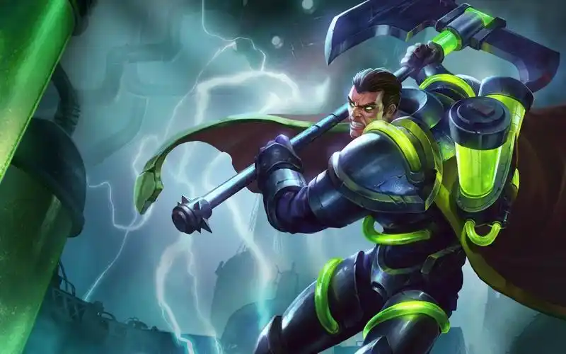 lol手游第一上单,诺克对线完爆所有英雄,骁骁战神霸榜诺手第一