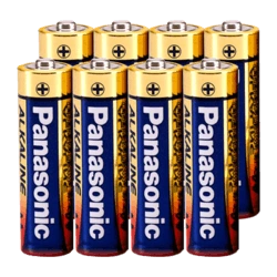 panasonic松下5号碱性电池8粒