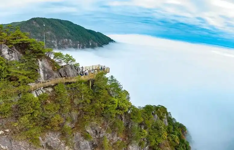 冬季到宜春明月山看云海(图)凤凰网江西_凤凰网