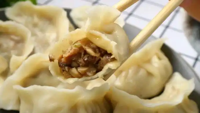 香菇馅饺子