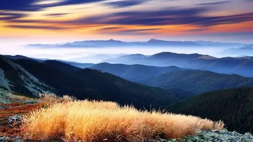 唯美暖色风景宽屏桌面壁纸