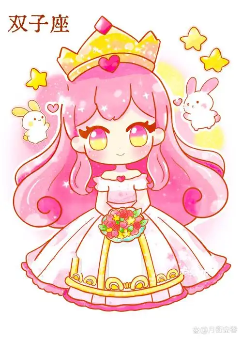 太可爱啦!梦幻星空十二星座 小公主