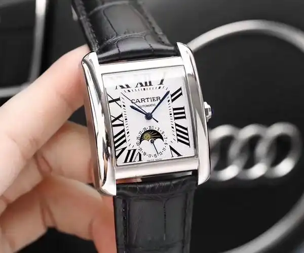 卡地亚坦克升级版火爆上市,影帝刘德华代言!搭配原装瑞机282 - 抖音