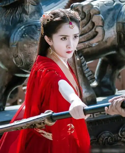 盘点十大古装红衣女明星杨幂刘亦菲刘诗诗赵丽颖你最吃谁的颜
