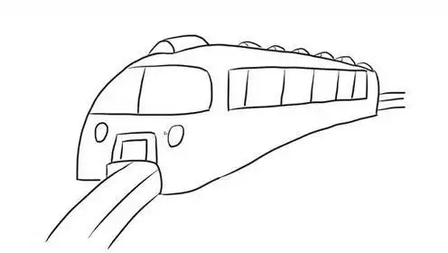 地铁幼儿亲子简笔画 宝宝轻松学画画