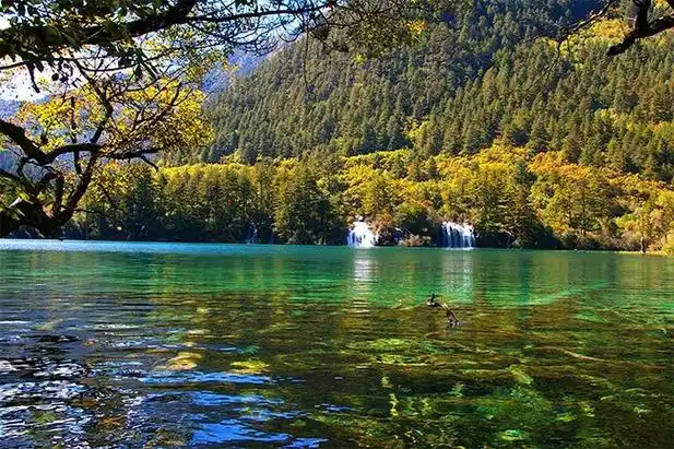 九寨沟山水风景图片素材-自然风光-百图汇素材网