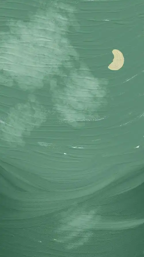 简约风景文艺手绘插画手机壁纸