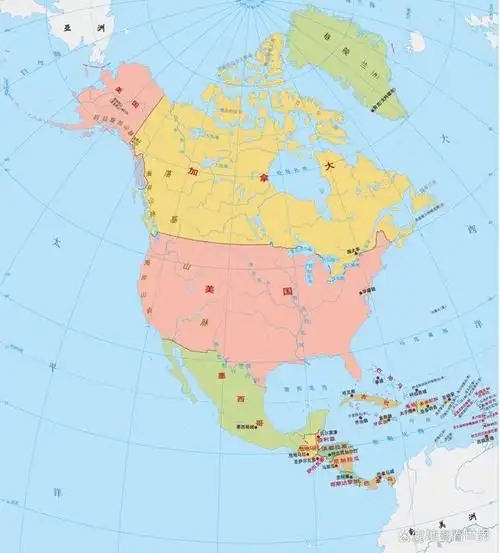 加拿大(canada)位于北美洲北部,面积998万平方公里,行政区划上分为10