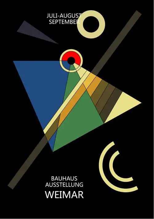 致敬包豪斯|平面|海报|杨超杰 - 原创作品 - 站酷 (zcool)