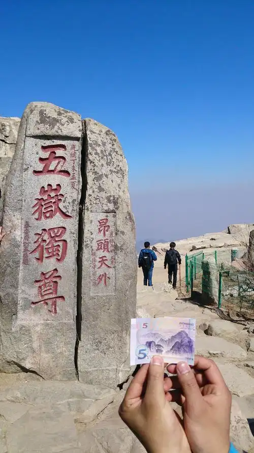 2023五岳独尊游玩攻略,很霸气的石刻,很多人争先拍. 【去哪儿攻略】