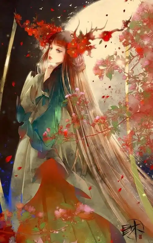 古风少女壁纸,早知如此绊人心 何如当初莫相识